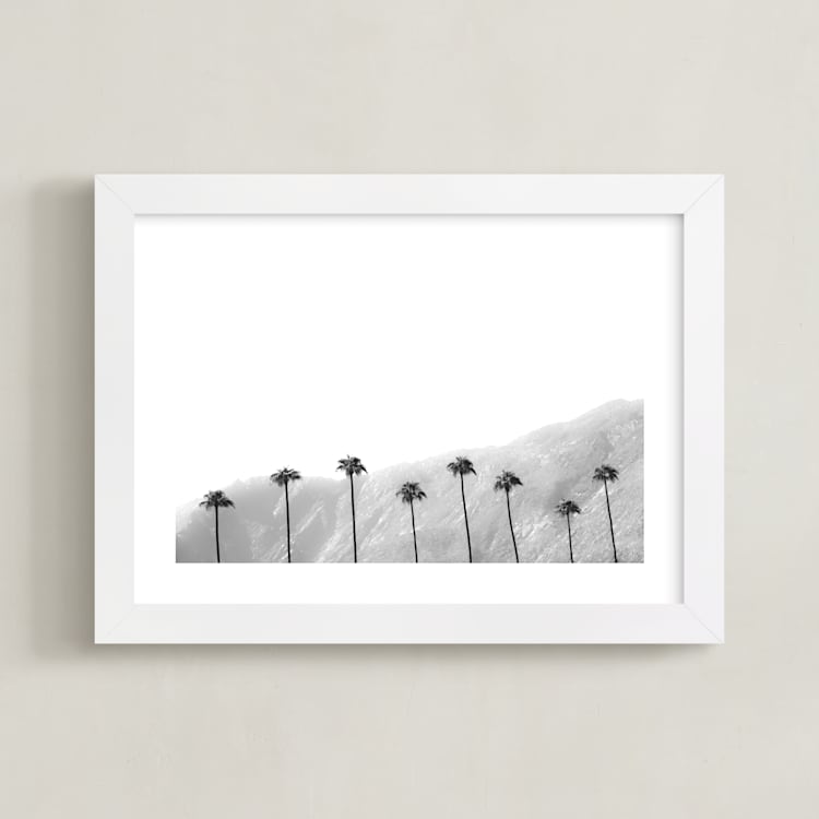 "Still" - Art Print in Fog by LindseyErin - Framed