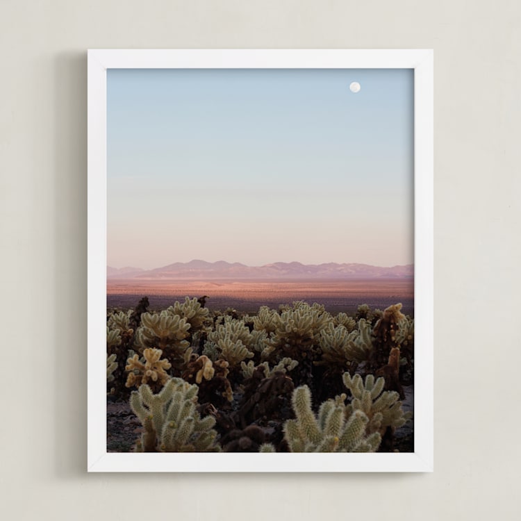 "Joshua Tree II" - Art Print in Desert by Jenna Gibson - Framed