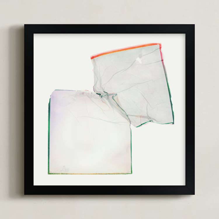 "a little edgy" - Art Print in Prism by Kamala Nahas - Framed