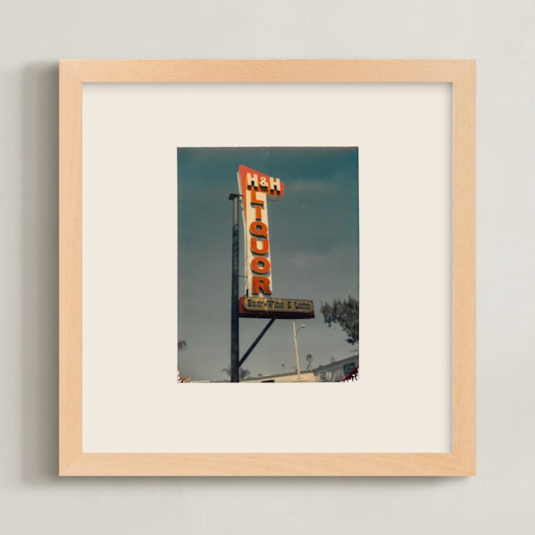 "Roadtripping 4" - Art Print in Ventura by Kamala Nahas - Framed