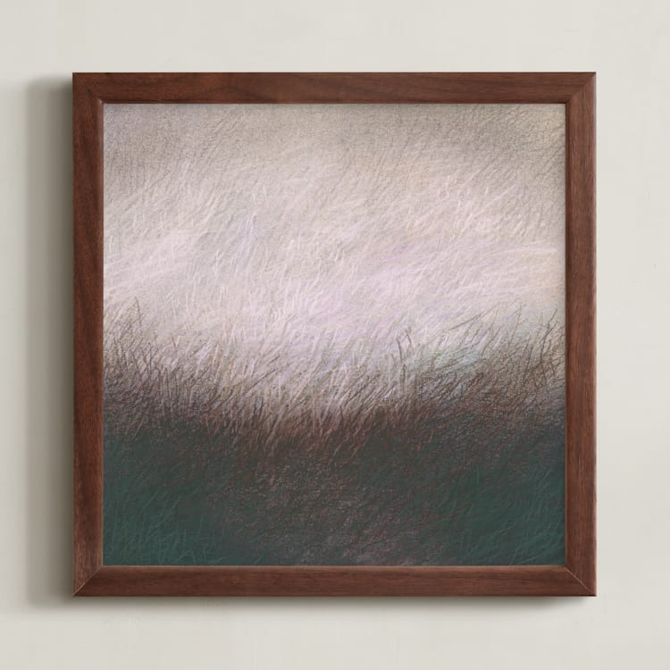 "Creeping In" - Art Print in Truffle by Lorent and Leif - Framed