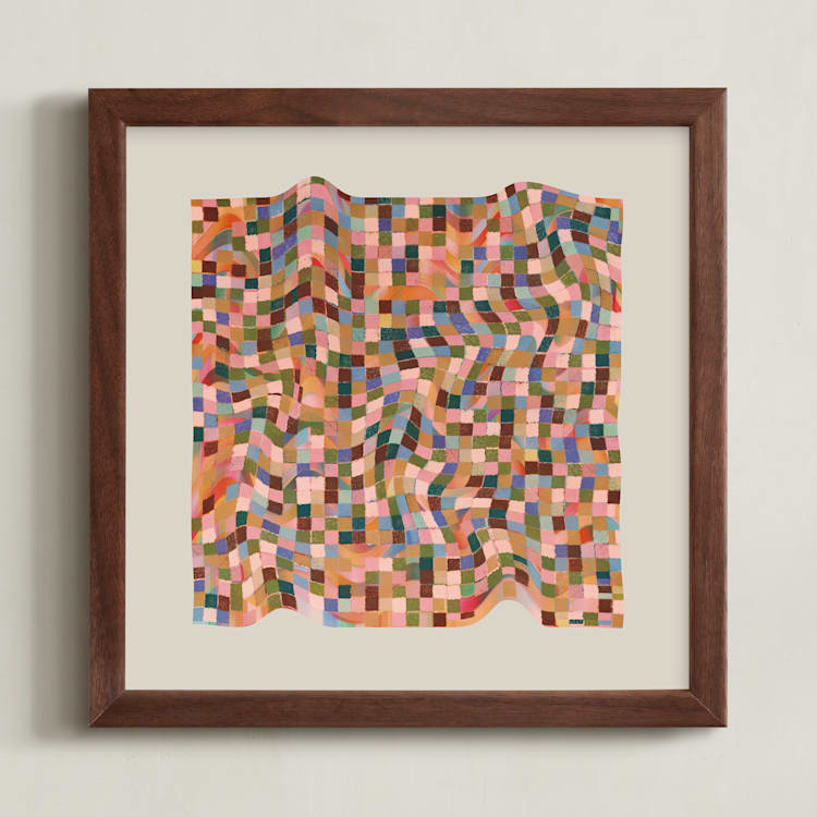 "Good Things Take Time" - Art Print in Original by Kimberly Young - Framed