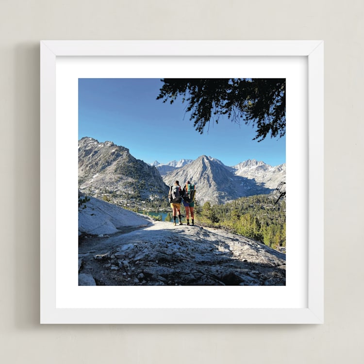 "The Big Picture: White Border Framed Photo" - Framed Photo in White by Minted - Framed