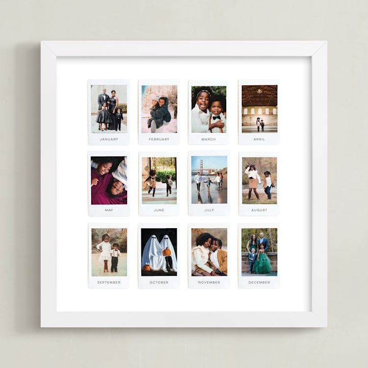 "Twelve Photo: Square Framed Photo" - Framed Photo in Flash by Olivia Kanaley Inman - Framed