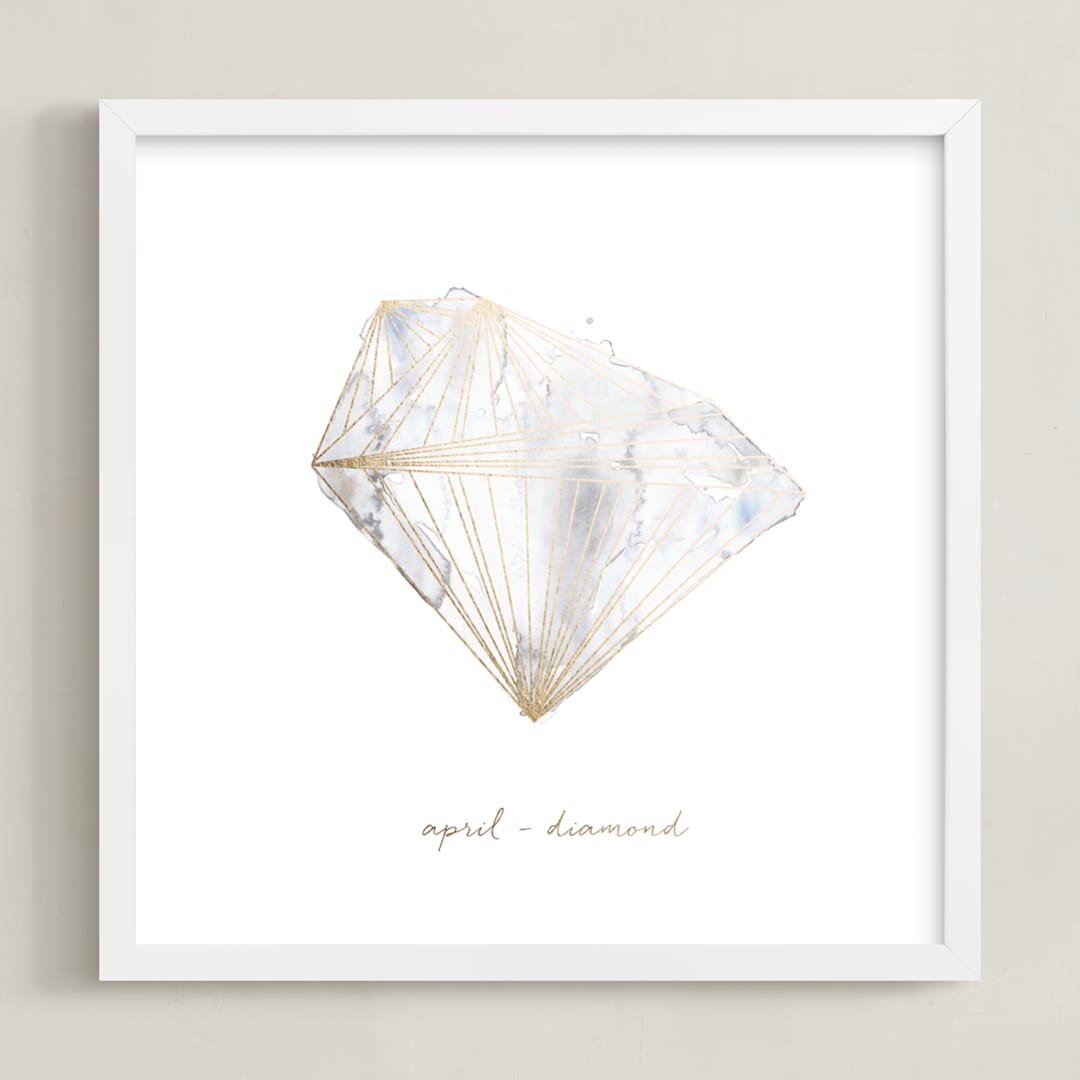 April - Diamond Foil