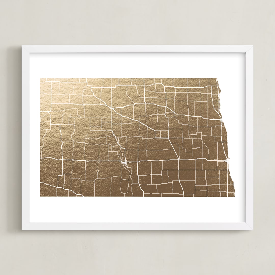North Dakota Map