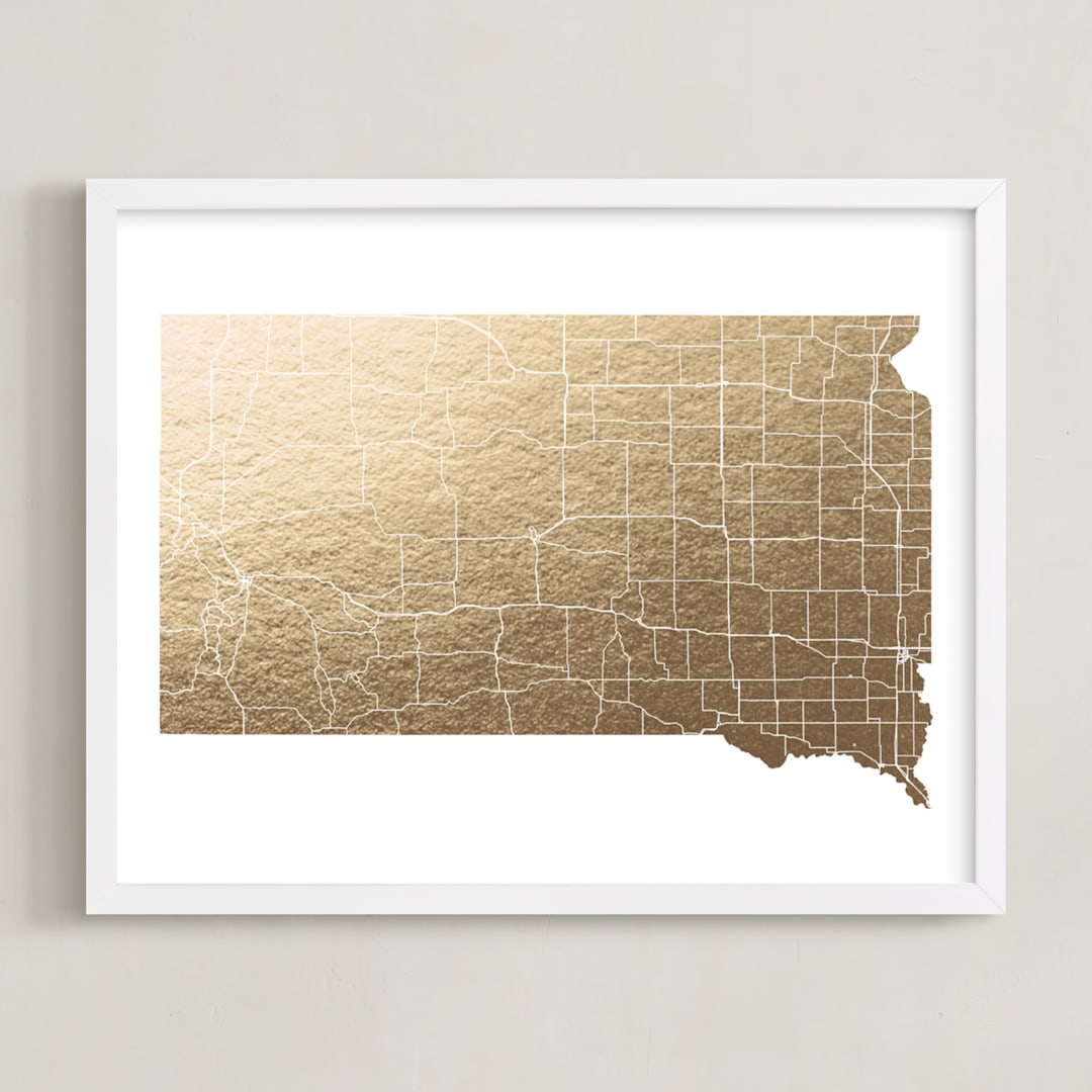 South Dakota Map