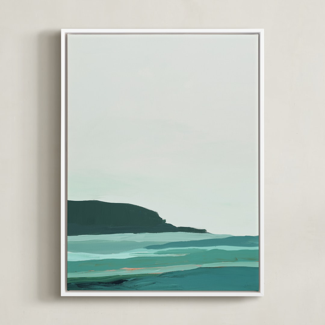 Abstract Pacific Seascape Diptych 2