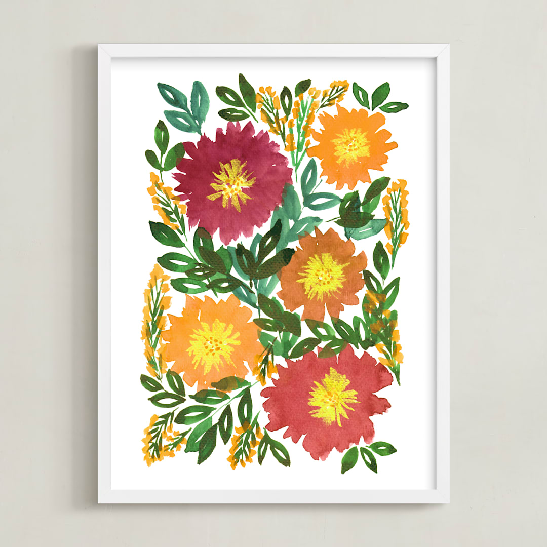 hand painted flowers_5c