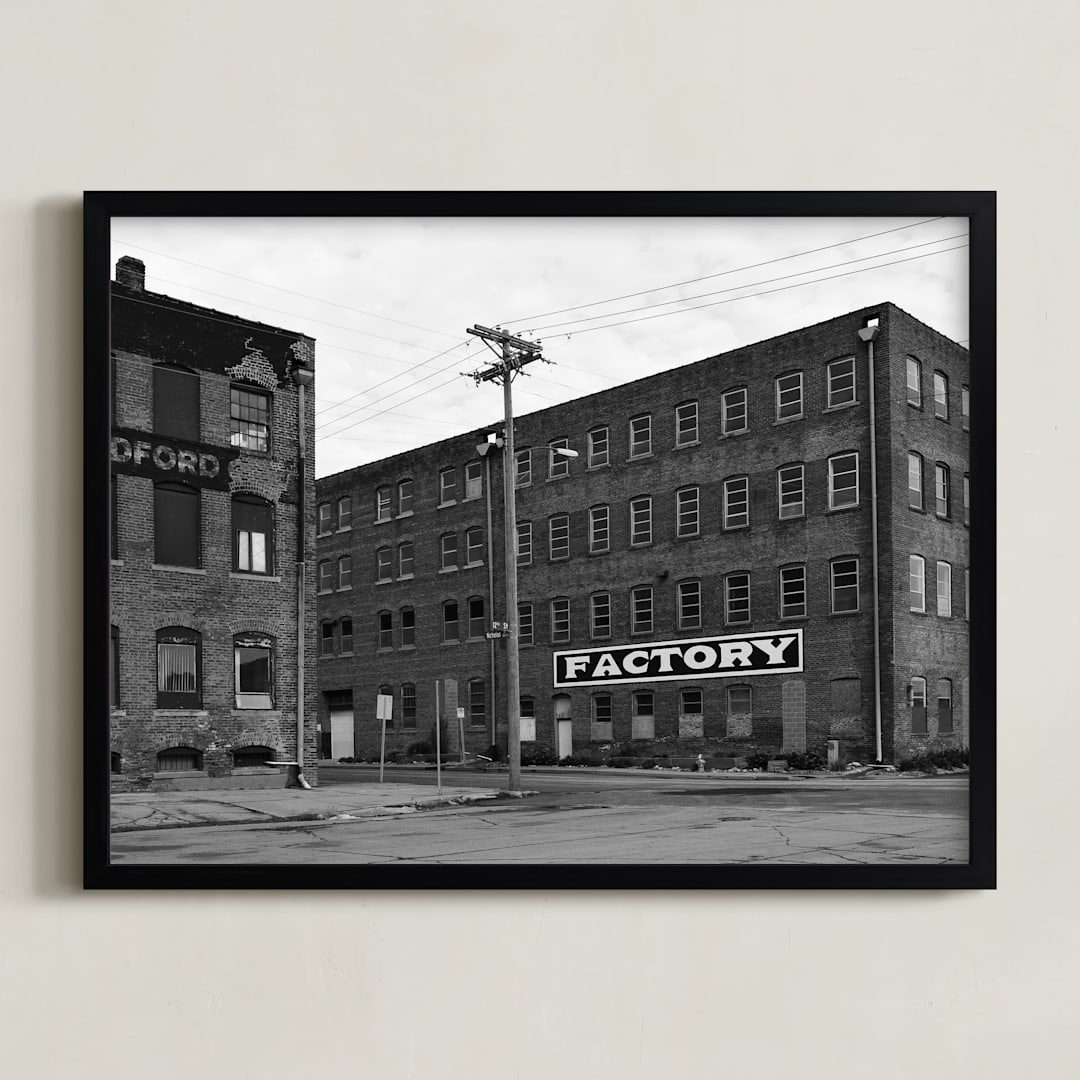 Factory in Monochrome