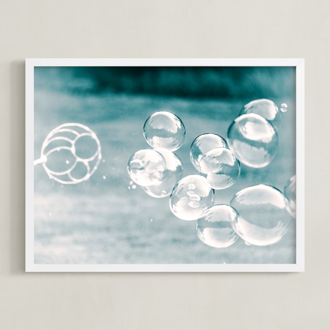 Bubbles out of the Blue