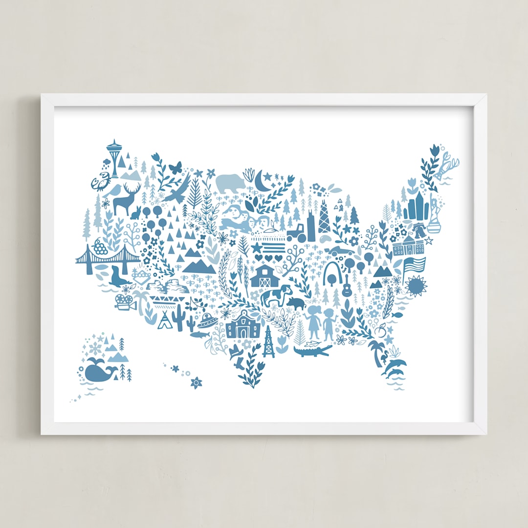Little Big United States Map
