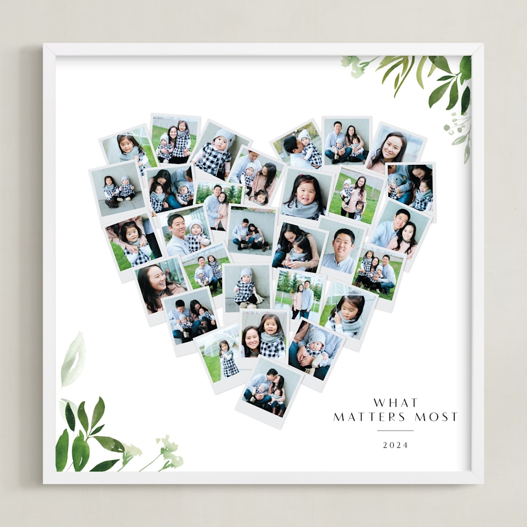 Floral Heart Snapshot