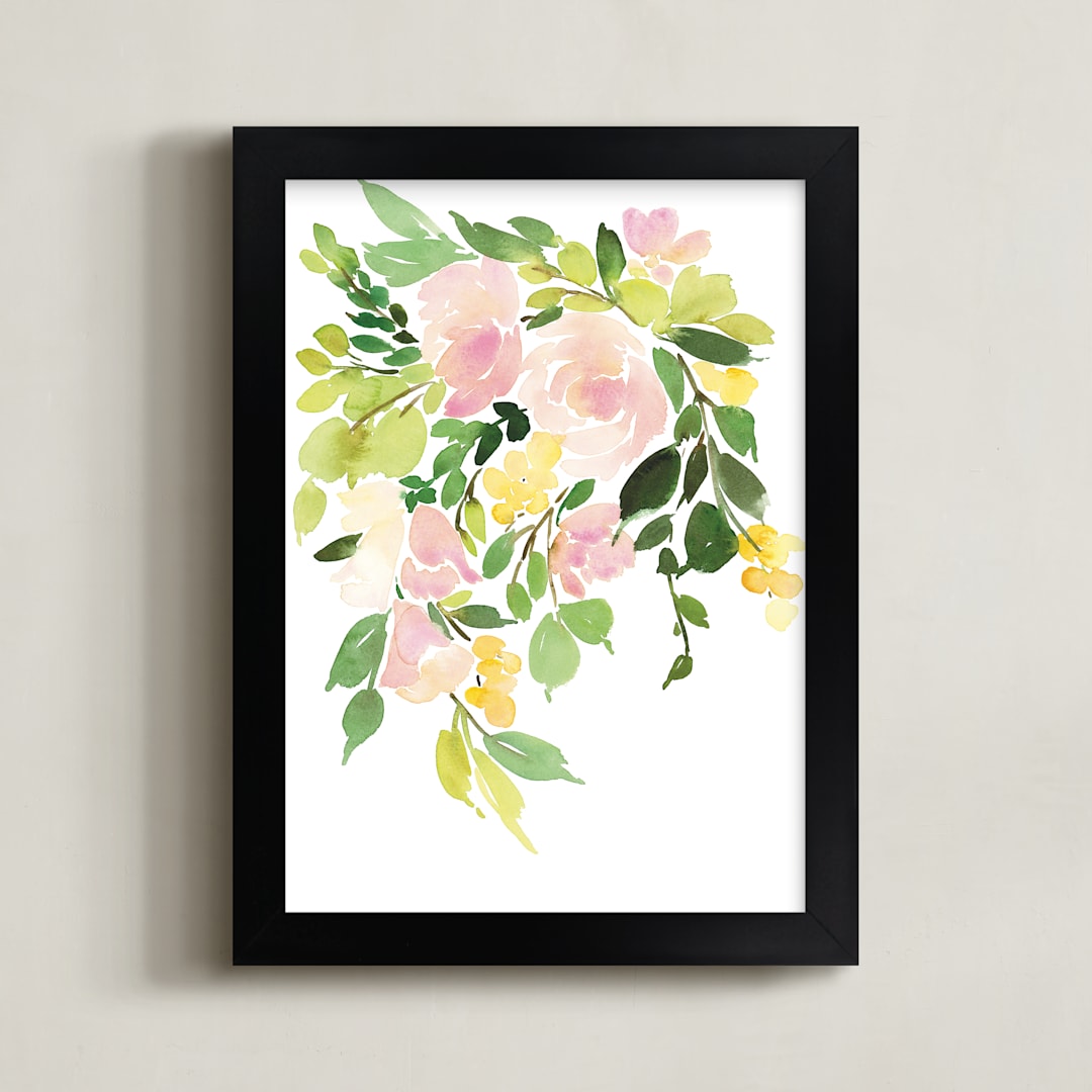 Flora in Peach I