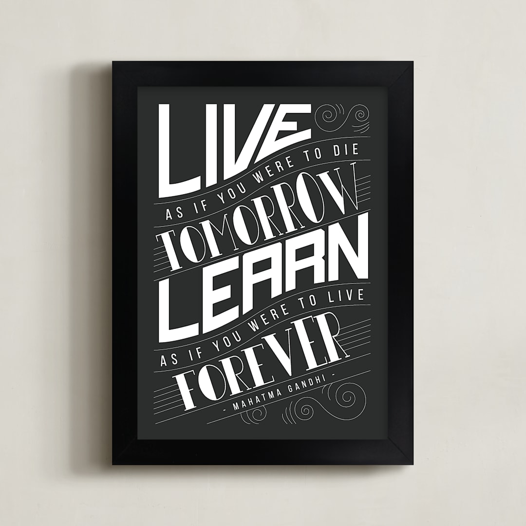 How To Live And Learn