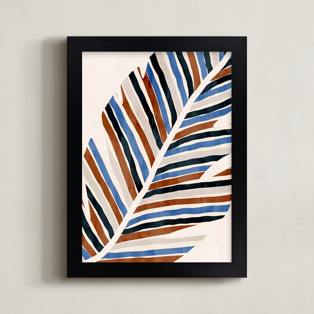 Abstract Palm Leaf