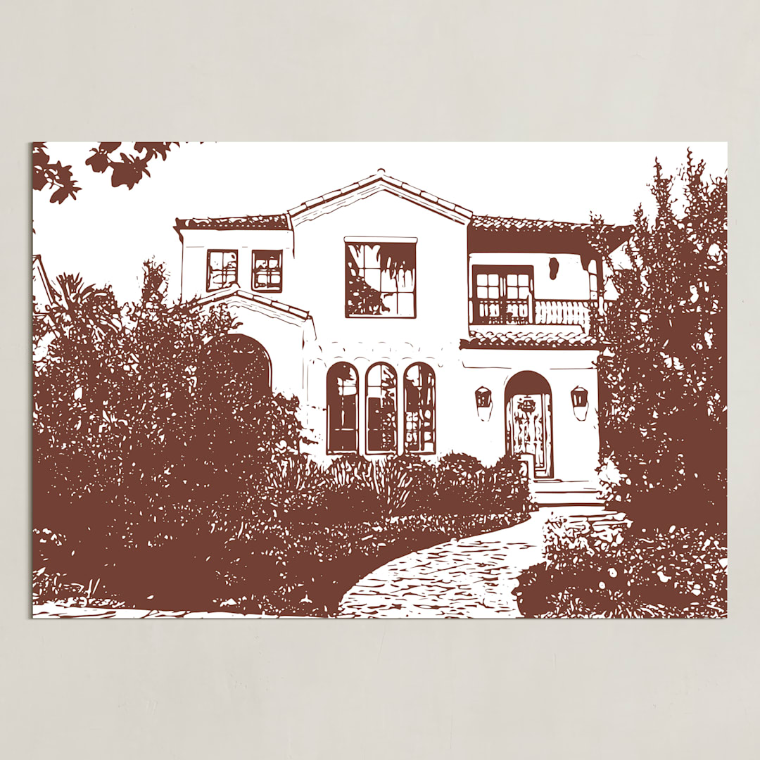 Custom House Portrait