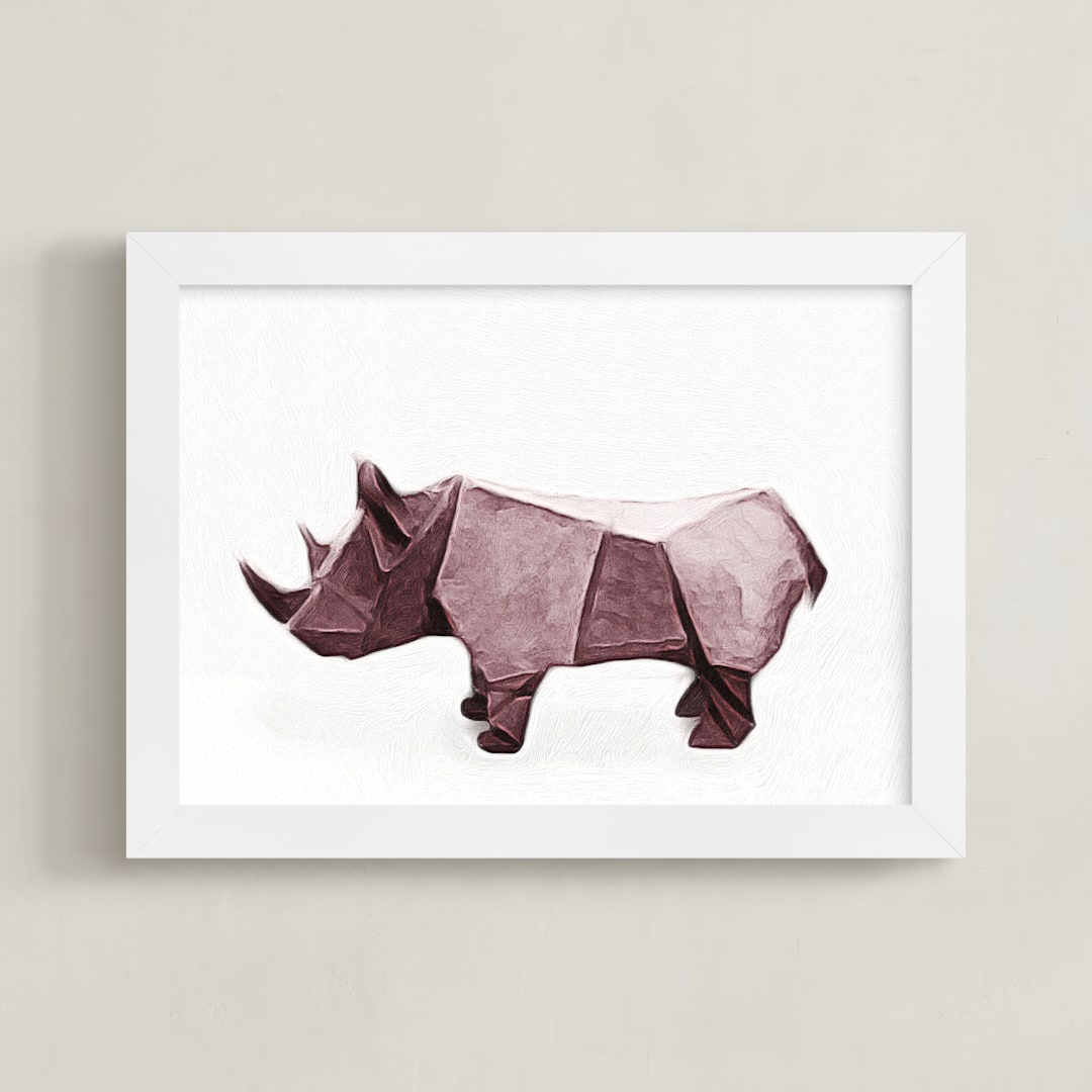 Paper Animals: Rhinoceros