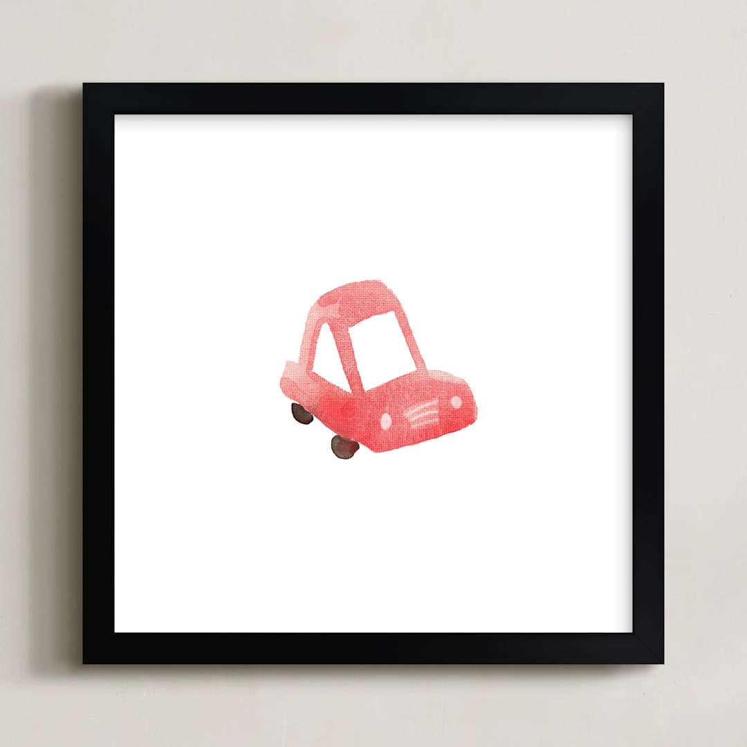 Red Car Art