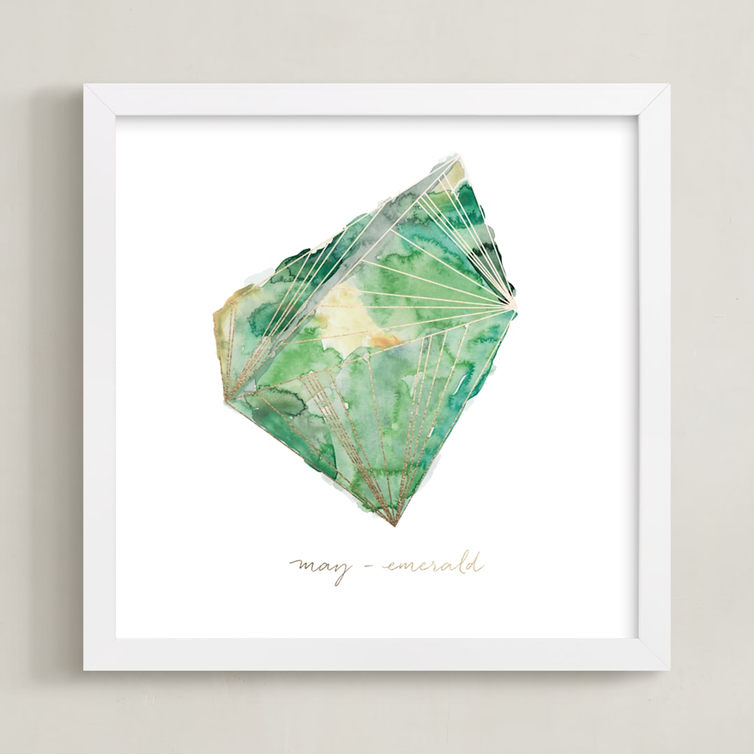 May - Emerald Foil