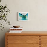 "Enchant" - Art Print in Aqua by Christine Llewellyn - In a Room