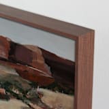 "Canyon Hues" - Art Print in Desert Rocks by Arohika Verma - Frame Close-up