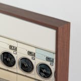 "at the laundromat" - Art Print in isabelline by Maja Cunningham - Frame Close-up