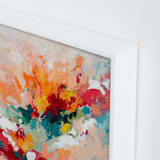 "Dreaming of You" - Art Print in Cherry by Svitlana Martynjuk - Frame Close-up