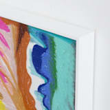 "Lush Luck" - Art Print in Vivid by Khara Ledonne - Frame Close-up