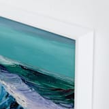 "Prevail II" - Art Print in Ocean Sky by Jamie Peterson - Frame Close-up