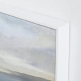 "Clarity Found" - Art Print in Sky Blue by Amy Hall - Frame Close-up