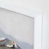 "Sundown in the Chisos" - Art Print in Ice Blue by Kati Ramer - Frame Close-up
