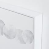 "Stepping Stones" - Art Print in Stone by Malena Southworth - Frame Close-up