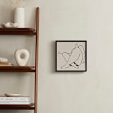 "Beach Bum" - Art Print in Ivory by Katie Spak - In a Room