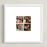 "Photo Strip: Square Framed Photo" - Framed Photo in White by Minted - Framed