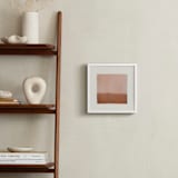 "Quatrain 3" - Art Print in Cranberry by Kamala Nahas - In a Room