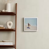 "Surfer Bae 1" - Art Print in Buttery Yellow by Annie Seaton - In a Room