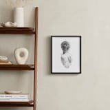 "Figure Drawing No.17" - Art Print in Graphite by Jess Blazejewski - In a Room