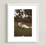"With a Heart: Portrait Framed Photo" - Framed Photo in Taupe by Laura Hamm - Framed