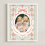 "Framed Photo: Holiday Ribbon" - Framed Photo in Latte by Jackie Crawford - Framed