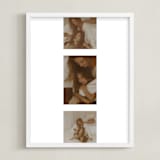 "Triple Gallery" - Framed Photo in Cotton by Angela Thompson - Framed