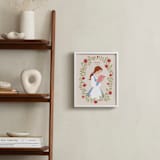 "Disney's Belle Library" - Personalized Art Print in Rose by Jamie Alexander - In a Room