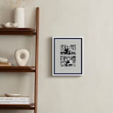 "Stacked Two Photo: Framed Photo" - Framed Photo in Winter Berry by Blustery August - In a Room