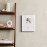 "Framed Photo: Stamped Snap" - Framed Photo in White by Minted - In a Room