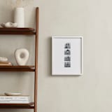 "Photo Strip: Framed Photo " - Framed Photo in White by Minted - In a Room