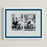 "Framed Photo: Stacked Two Photo" - Framed Photo in Winter Berry by Blustery August - Framed