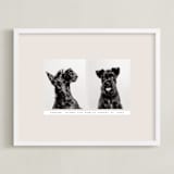 "Framed Photo: Portrait Pair" - Framed Photo in Beige by Becky Nimoy - Framed
