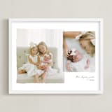 "Framed Photo: Torn Two Photo" - Framed Photo in White by Brianne Larsen - Framed