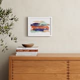 "mountain sunset one" - Art Print in golden hour by Carrie Moradi - In a Room