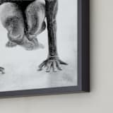 "Focus" - Art Print in smoke by Shannon - Frame Close-up